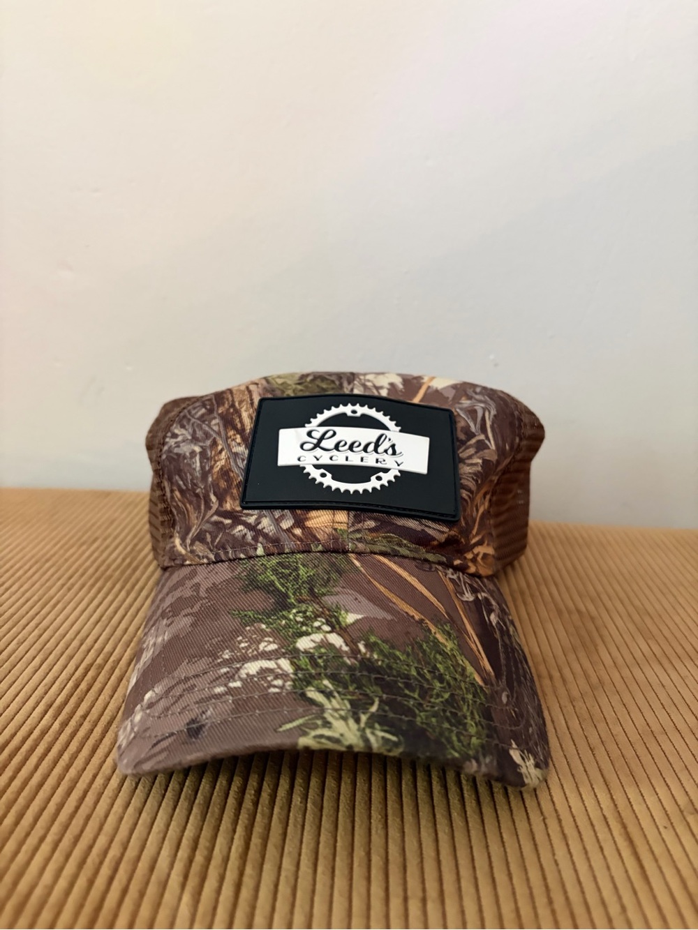 Men's Camouflage Trucker Cap - Brown Green